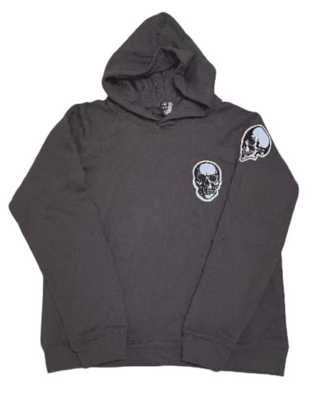 Number Nine Skull Hoodie