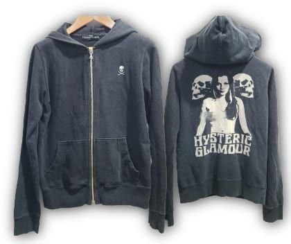 Hysteric Glamour Skull Zip Up