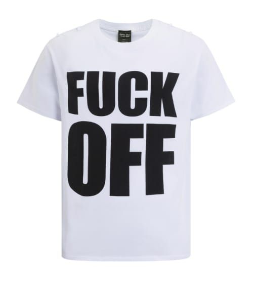 Number Nine "F*CK OFF" Shirt