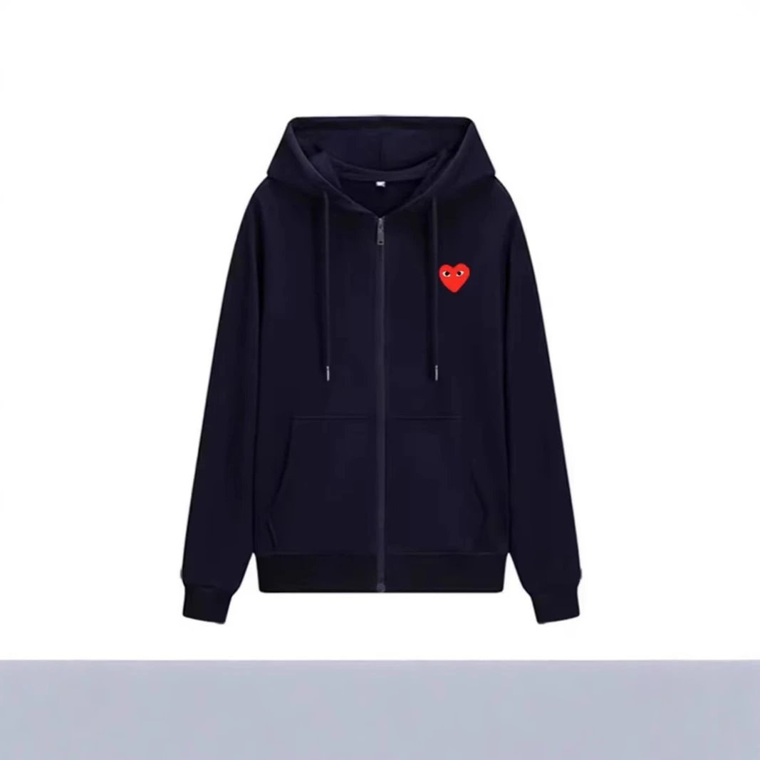 CDG Play Cardigan Hoodie QC 2