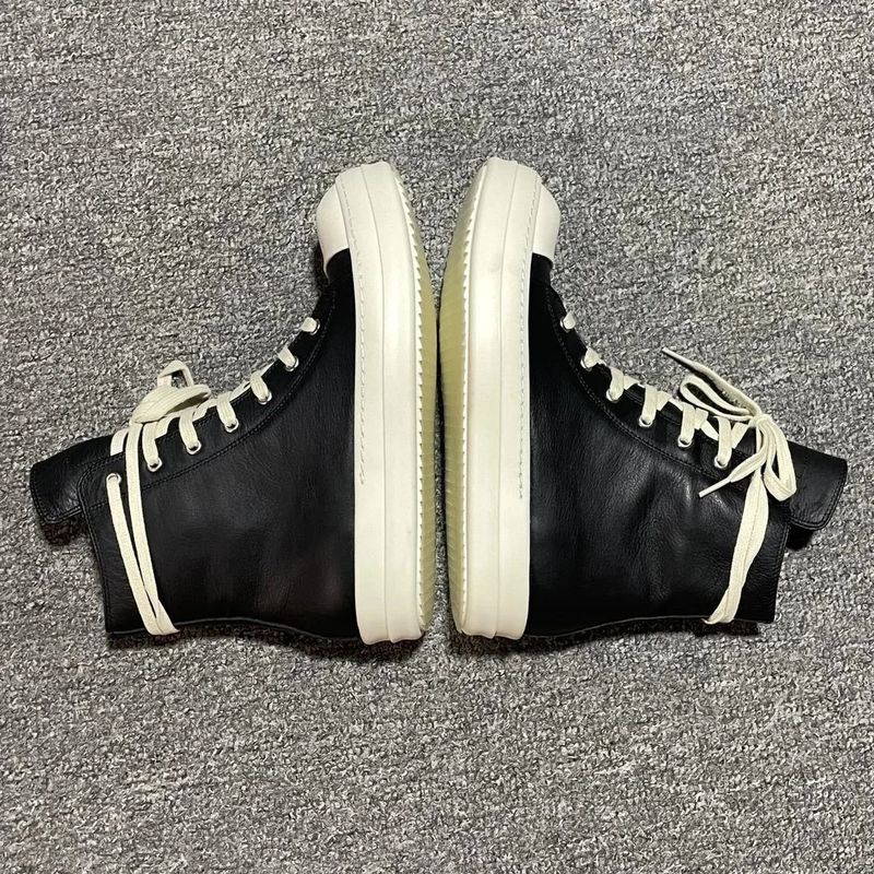 Rick Owens Jumbo Lace Blacked out QC 3
