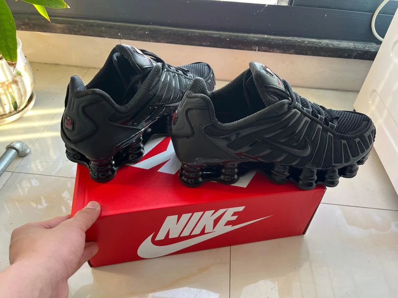 Nike shox TL white metallic silver QC 3