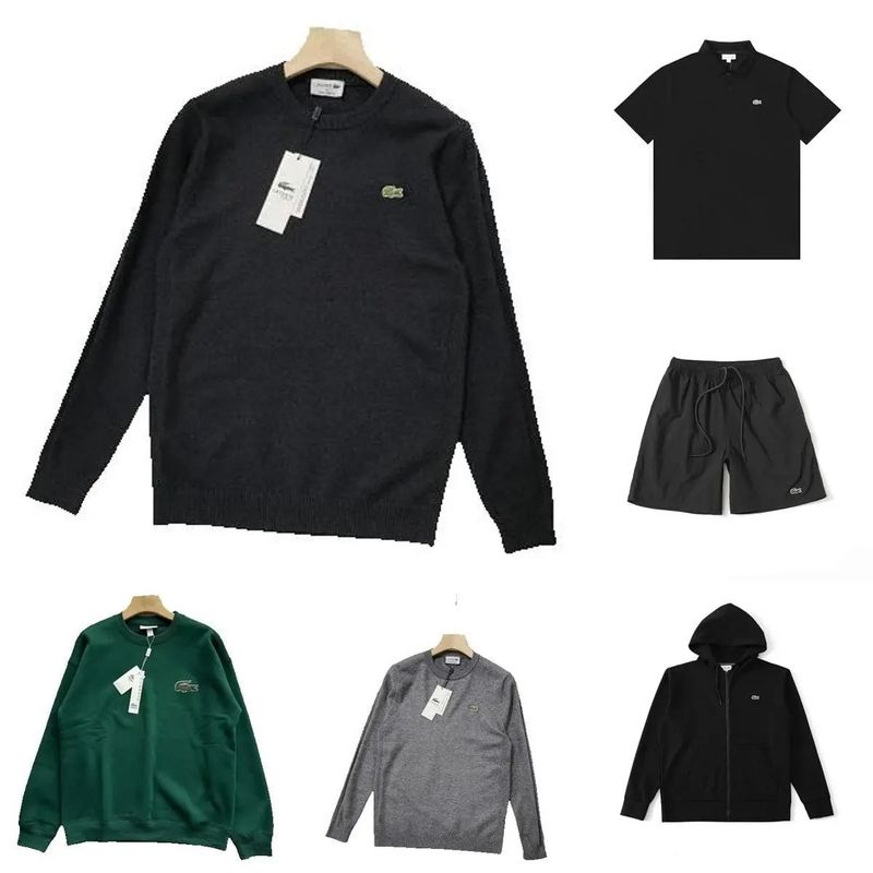 Lacoste Hoodie, Sweater & Shorts Set (V2)