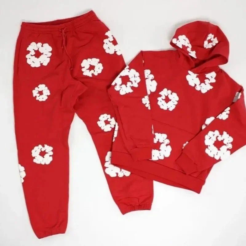 Factory Fashion Trend Hoodie Sweater suit-LF QC 3