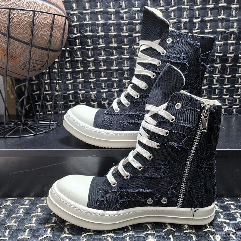 Rick Owens Denim Ramones QC 1