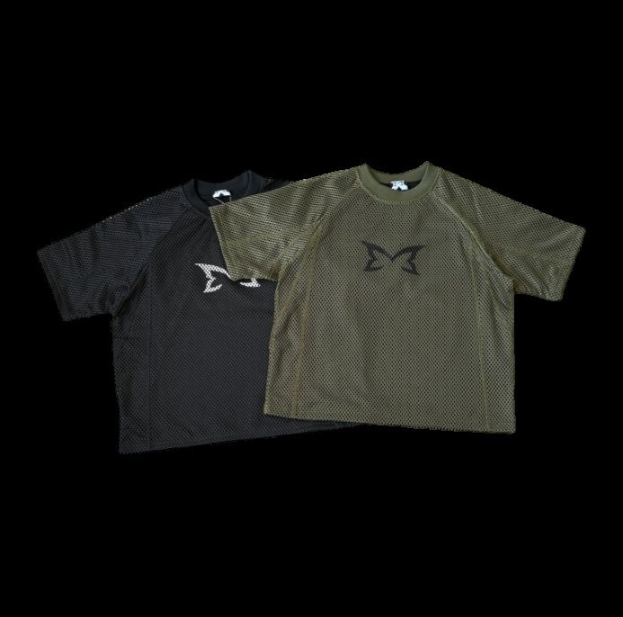 Mertra Mesh Double Layer Short Sleeve