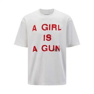 Pleasures A girl is a gun T-shirt Tee photo 3
