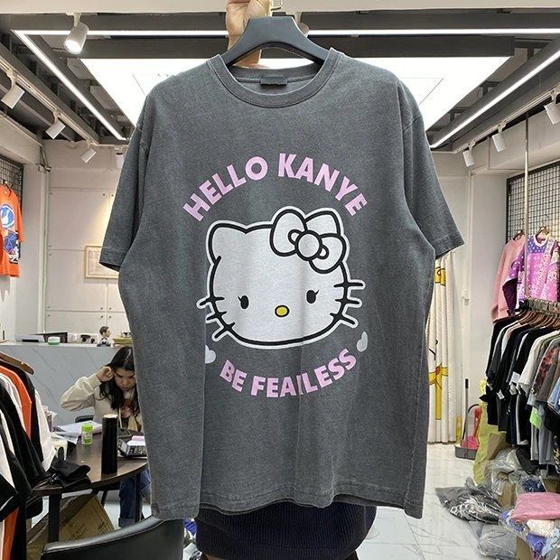 Kanye x Hello kitty T-shirt Tee photo 4