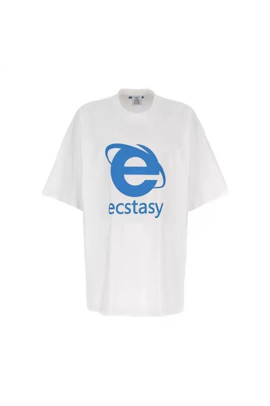 Vetements White Ecstasy T-Shirt photo 4
