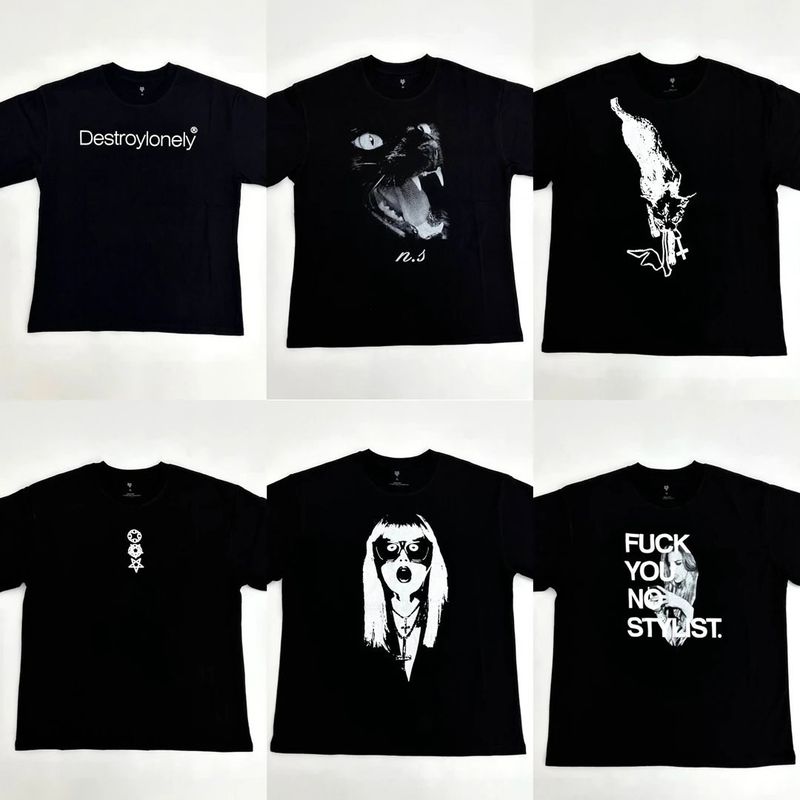 Ken Carson x Destroy LonelyTour Merch T-shirt Tee photo 4