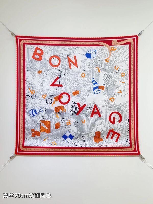 LV Louis Vuitton scarf photo 4