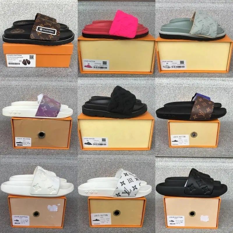 LV Louis Vuitton Slides photo 4
