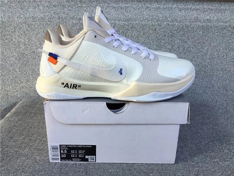 Nike Kobe 5 protro Off-White Sneakers photo 4