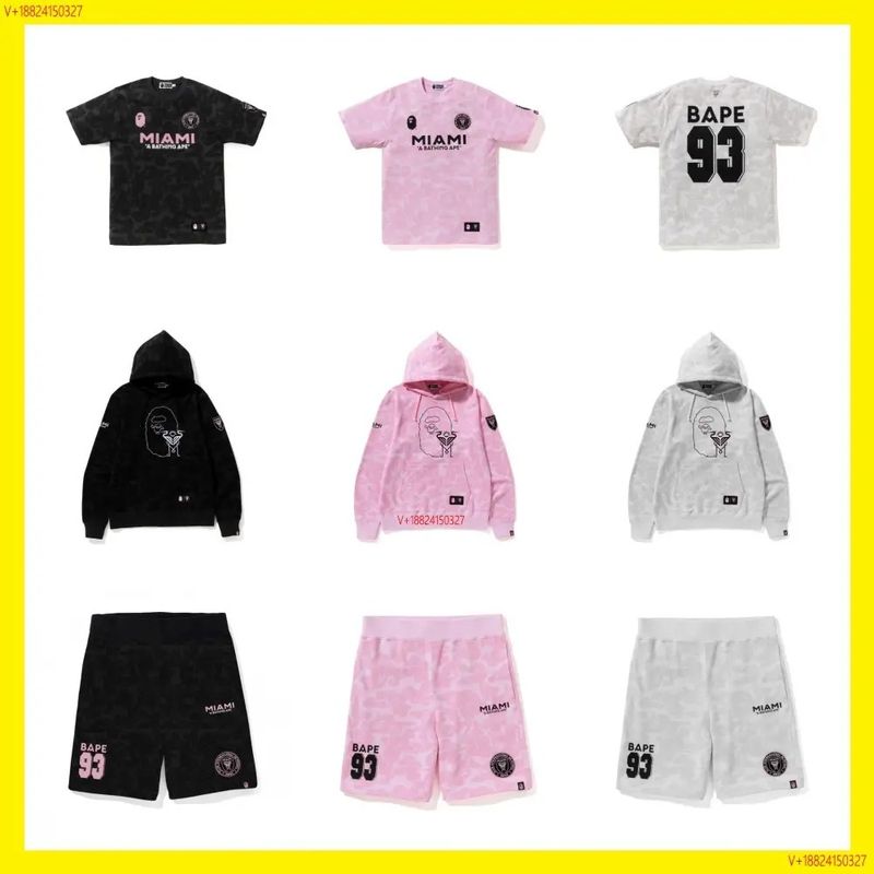 BAPE A BATHING APE T-shirt TEE & Shorts Pants photo 4