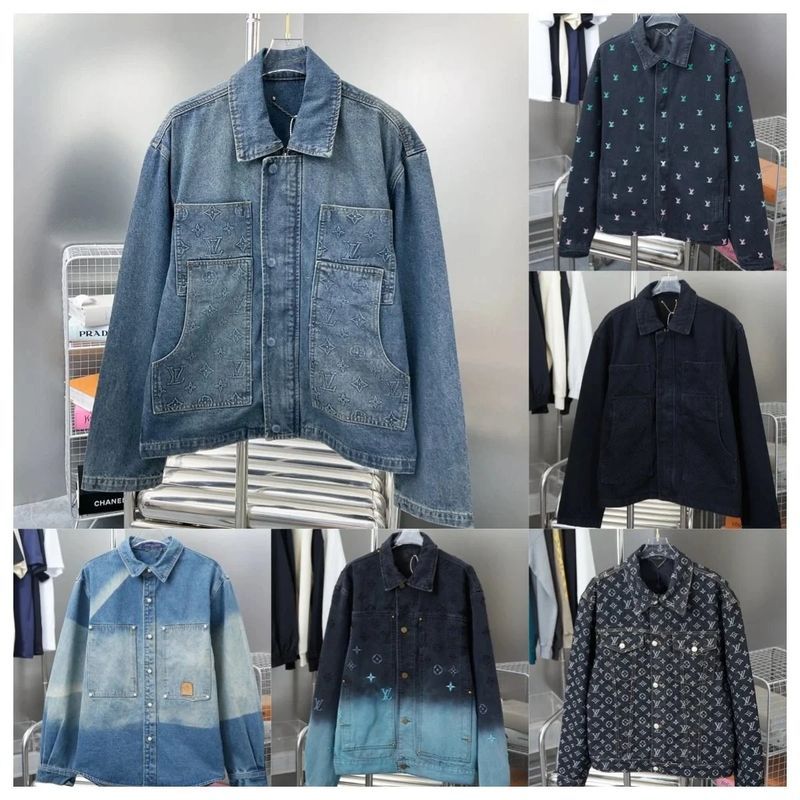 LV Louis Vuitton Denim Jackets & Jeans Pants Suit photo 4