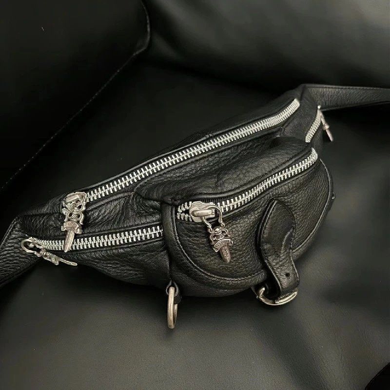 Chrome Hearts Leather Side Bag photo 4