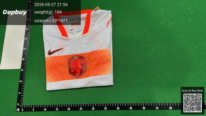 2026 World Cup Netherlands Away Jersey Player Version QC 1