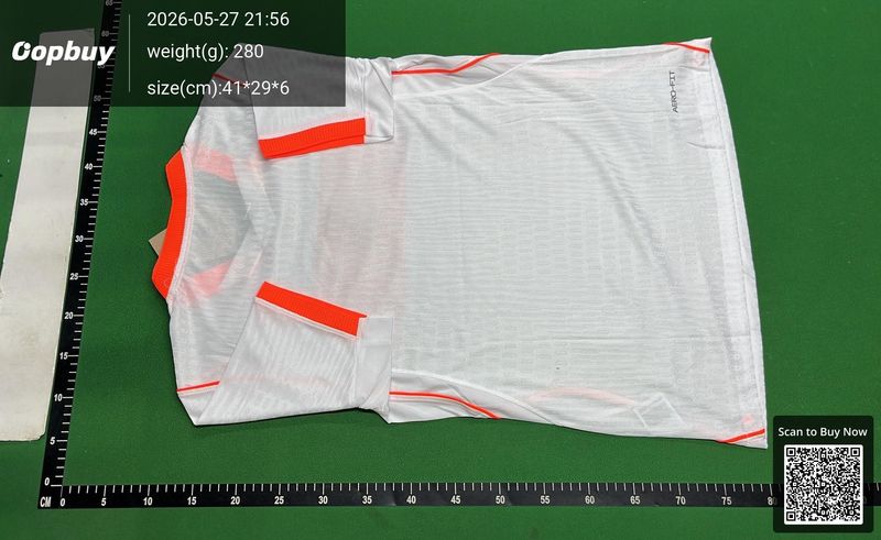 2026 World Cup Netherlands Away Jersey Player Version QC 2