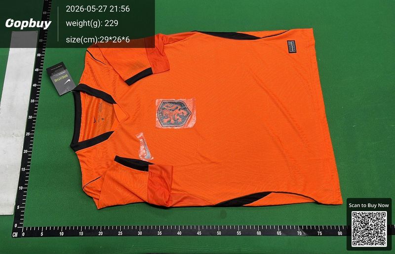 2026 World Cup Netherlands Home Jersey Player Version QC 1