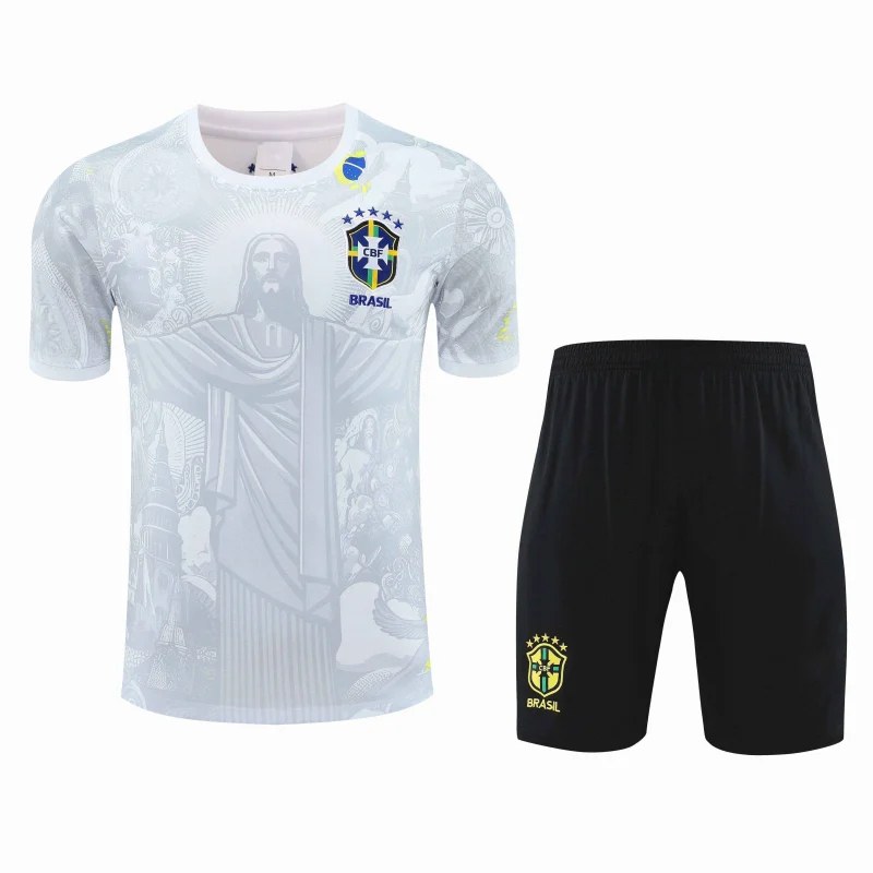 25/26 Season Brazil Jesus Training Vest Fan Version