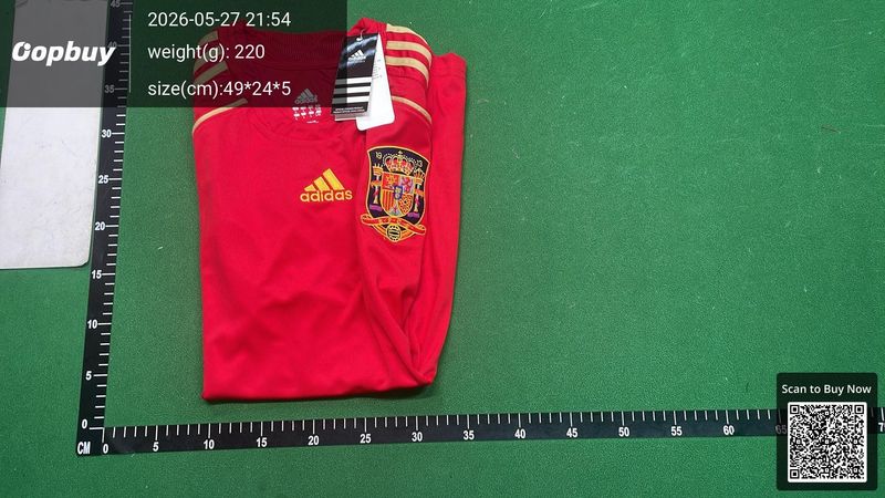 2008 Season Spain Home Retro Fan Version QC 1