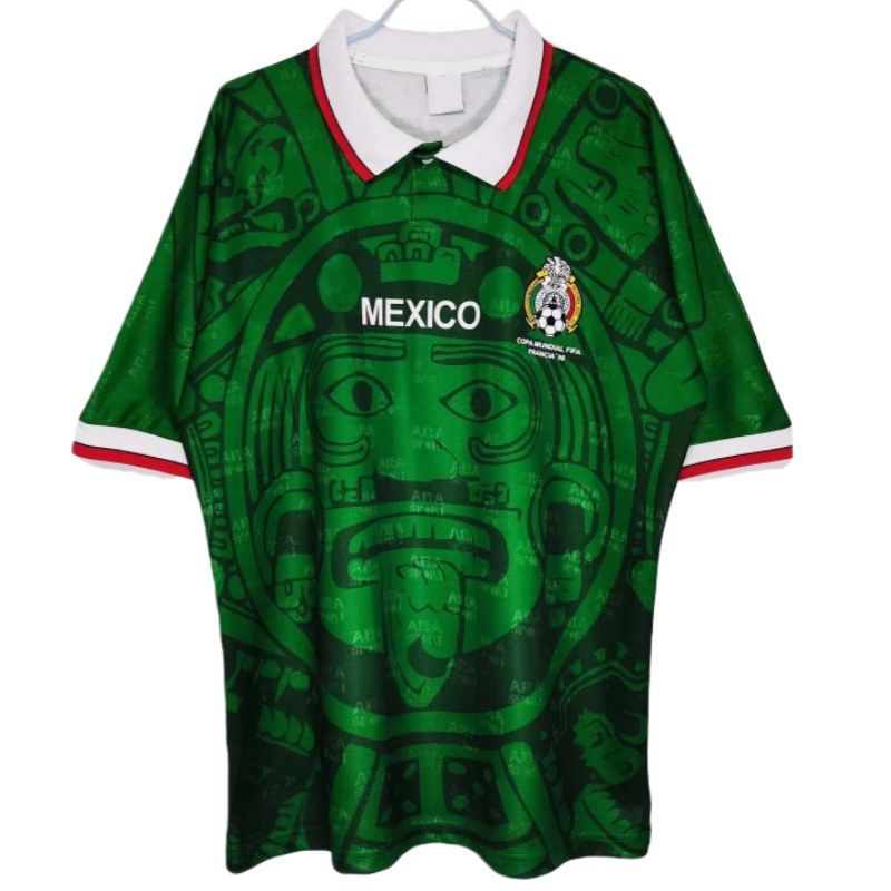 1998 Season Mexico Home Retro Fan Version