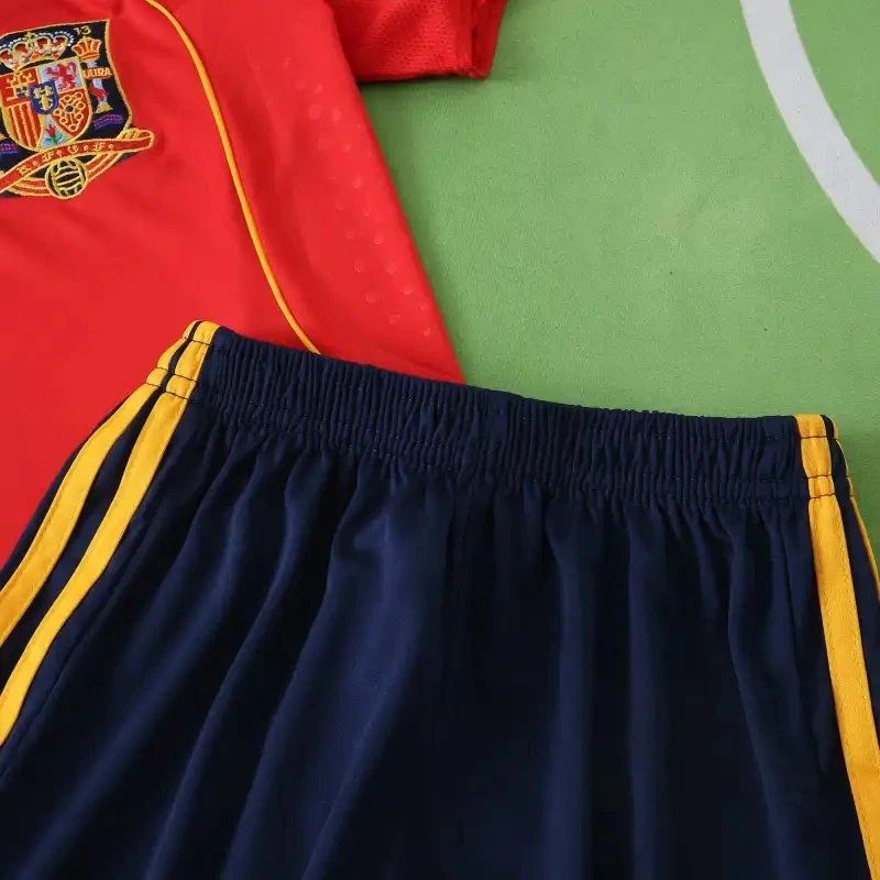 2008 Season Spain Home Kids Kit QC 3