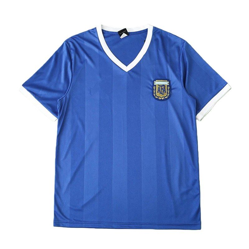 1986 Season Argentina Away Retro Fan Version