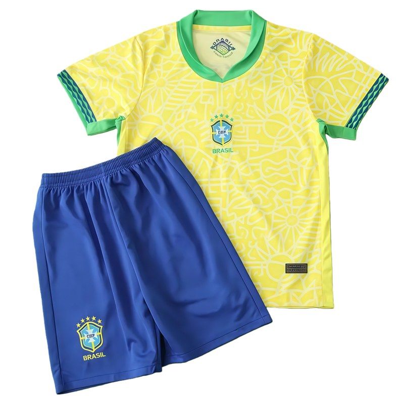 2024 Season Brazil Home Kids Kit