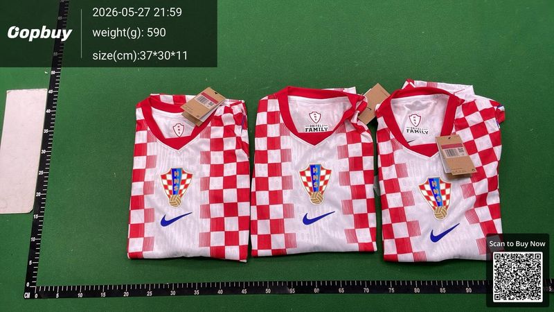 2026 World Cup Croatia Home Jersey Player Version QC 2