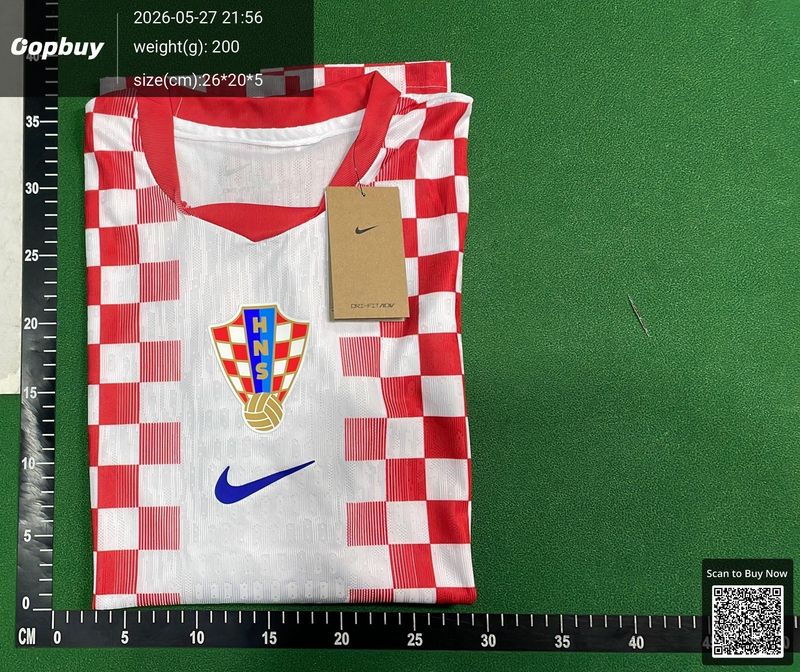 2026 World Cup Croatia Home Jersey Player Version QC 3