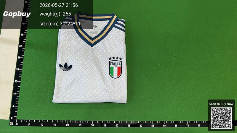 2026 FIFA World Cup Italy Away Long Sleeve Fan Version QC 1