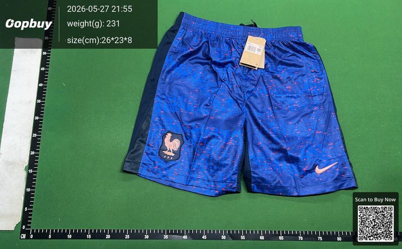 2026 FIFA World Cup France Home shorts