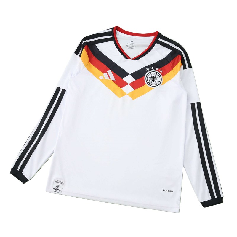 2026 FIFA World Cup Germany Home Long Sleeve Fan Version