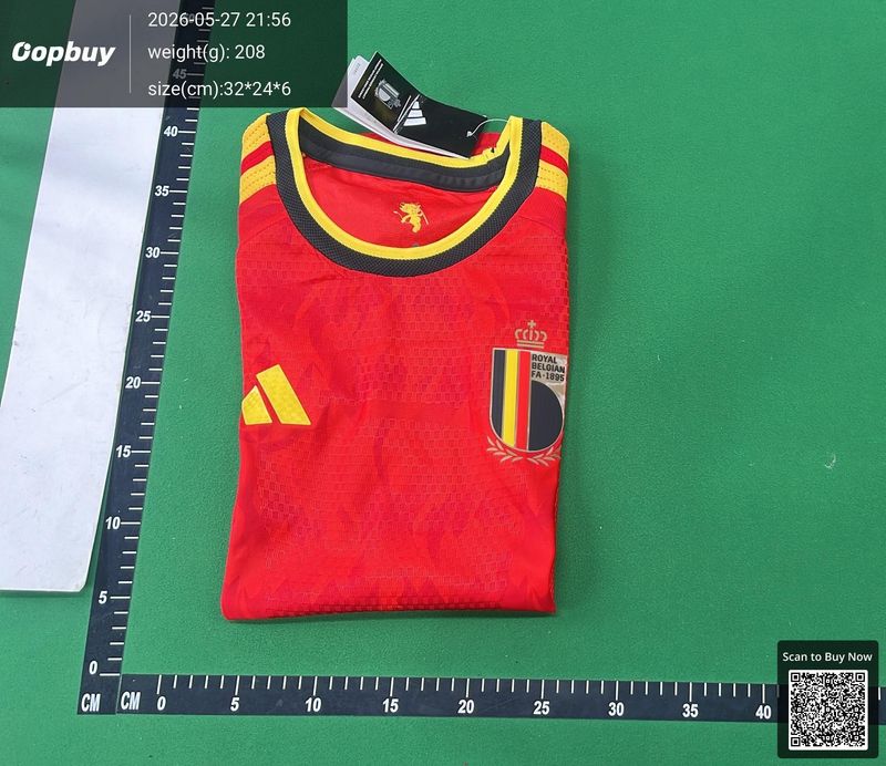 2026 FIFA World Cup Belgium Home Women's Shirt QC 2