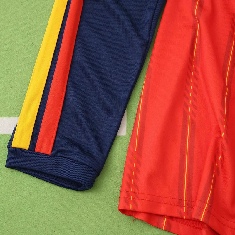 2026 FIFA World Cup Spain Home Long Sleeve Fan Version QC 2