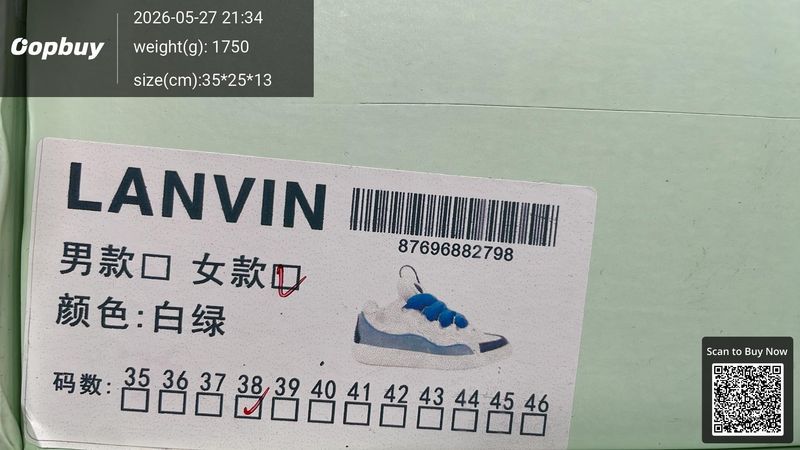 Lanvin shoes QC 3