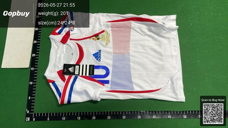 2006 France Away Retro Kids Kit QC 2