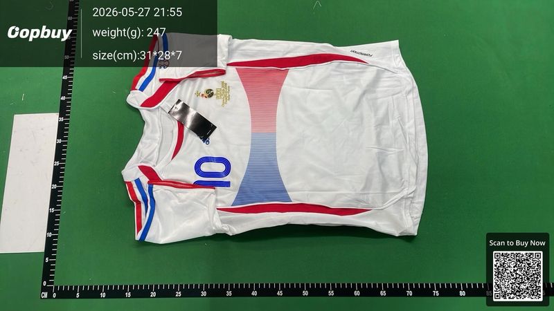 2006 France Away Retro Kids Kit QC 3
