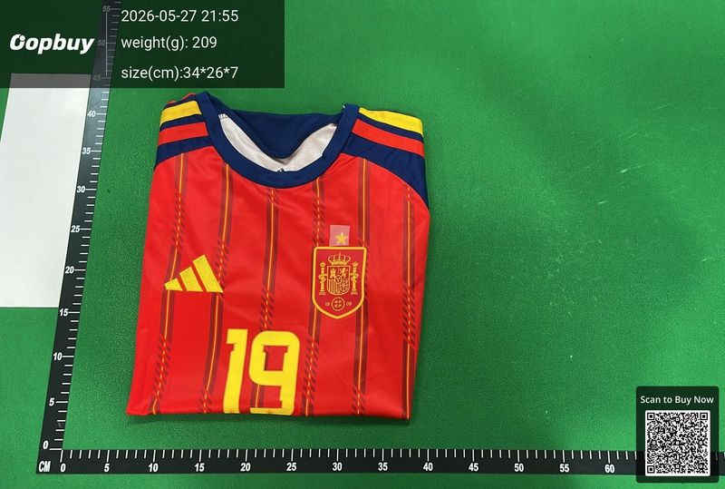 2026 FIFA World Cup Spain Home Fan Version QC 2