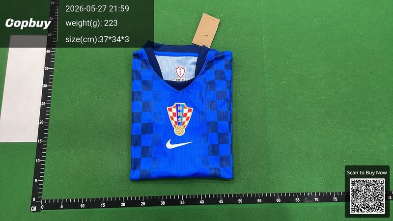 2026 World Cup Croatia Away Jersey Player Version QC 1