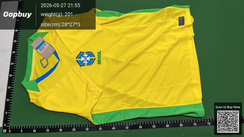 25/26 Season Brazil Home Fan Version QC 3