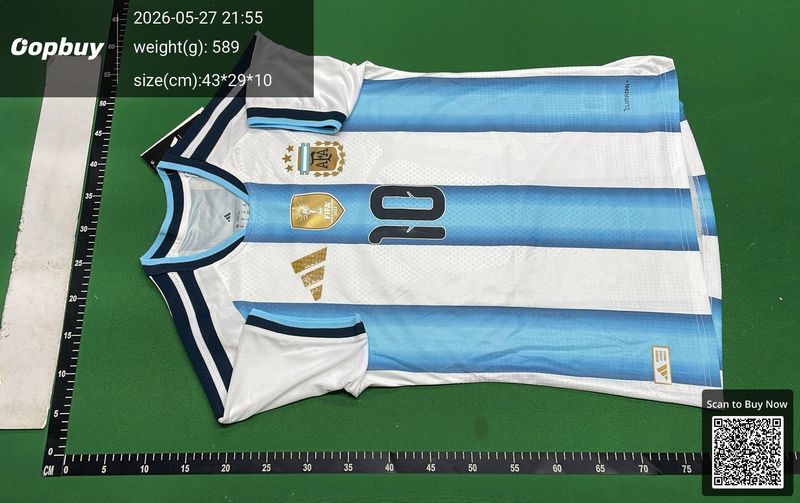 2026 FIFA World Cup Argentina Home Player Version QC 3