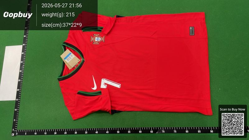 2024 UEFA Portugal Home Fan Version QC 1