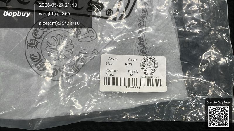 Chrome Hearts Zipper Hoodie QC 2