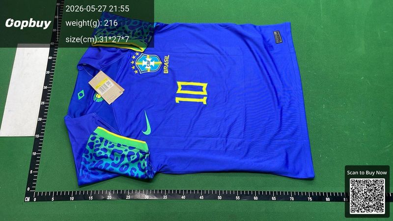 22/23 Season Brazil Away Retro Fan Version QC 1