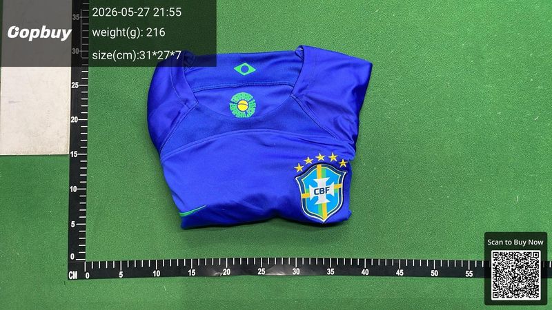 22/23 Season Brazil Away Retro Fan Version QC 3