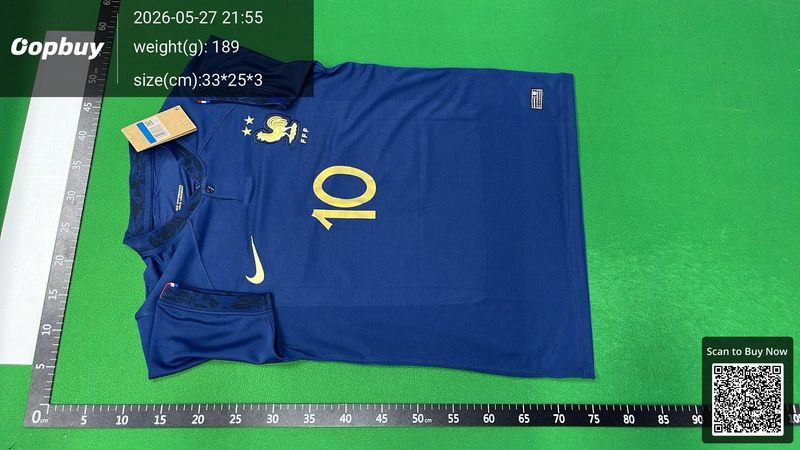 22/23 Season france Home Fan Version QC 2