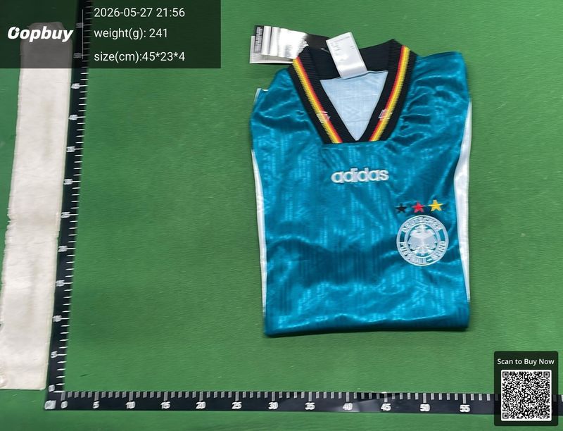 1996 Season Germany Away Retro Fan Version QC 3