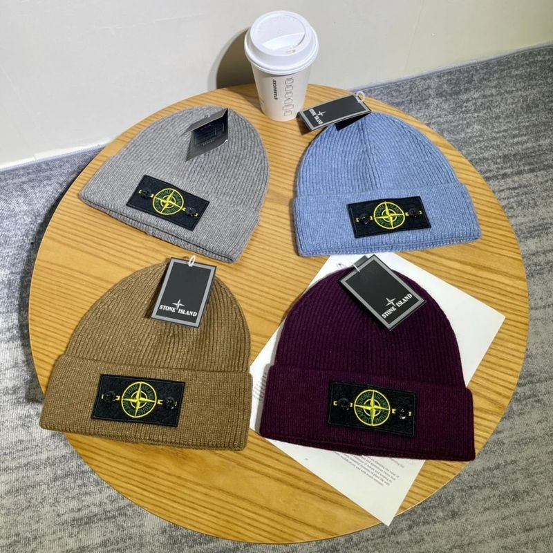 Stone Island Knitted Hat QC 3